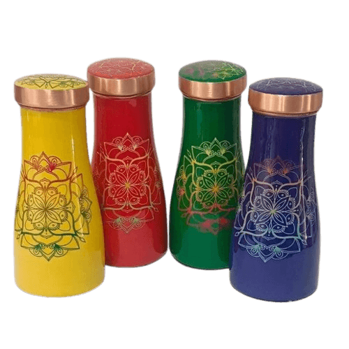 COPPER SUGAR POT MEENA