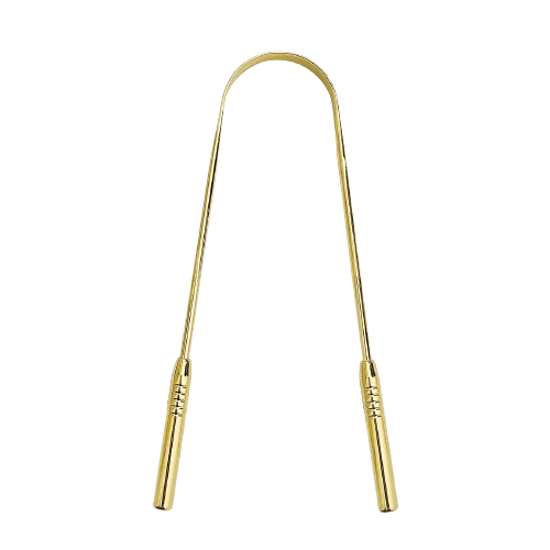 BRASS TONGUE CLEANER